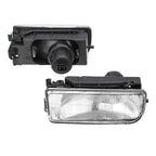 Pair of Fog Light Lamp Housing Lens for BMW E36 3-Series (1992–1998)
