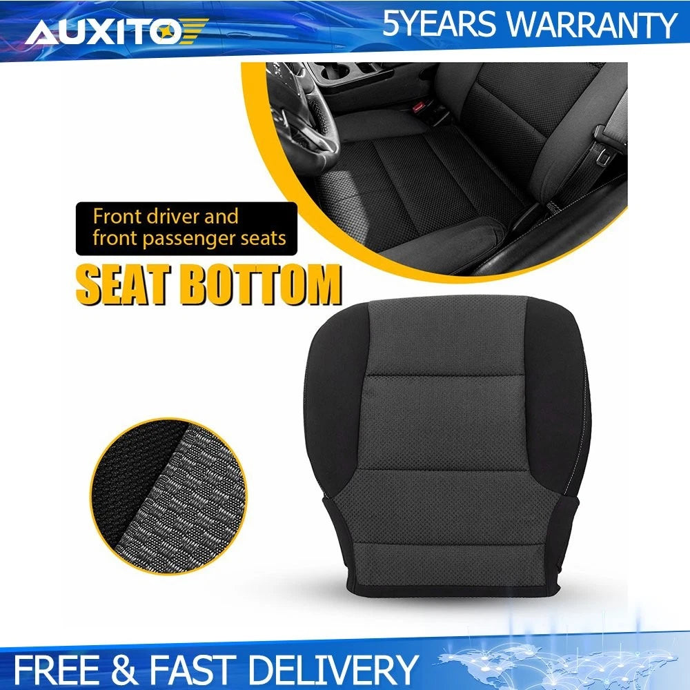 Driver Bottom Seat Cover Foam Cushion for Chevy Silverado 1500/2500HD (2014–2019)