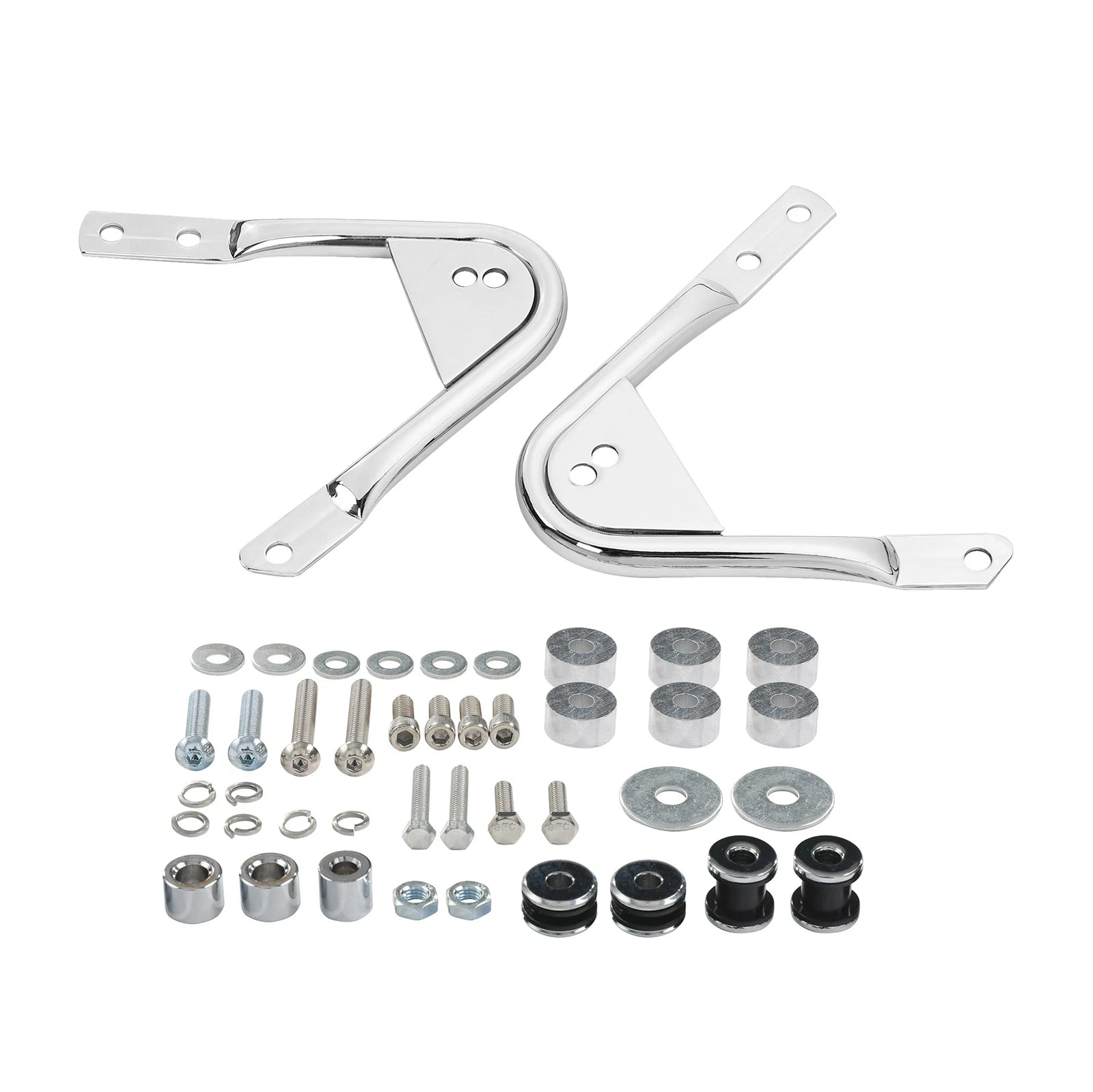 Detachable Luggage Rack Docking Hardware Kit for Harley Touring (1997–2008)