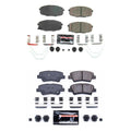 PowerStop Z23 Carbon-Fiber Ceramic Disc Brake Pad Kit for Forte Kona (2019–2023)