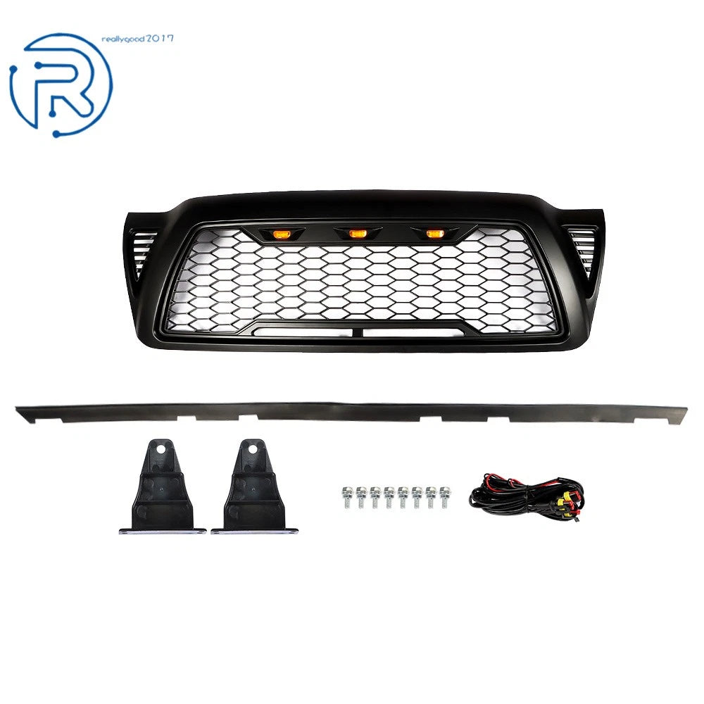 Matte Black Mesh Grille Kit for Tacoma (2005-2011)