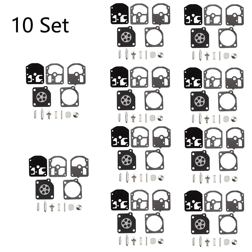 10x Carburetor Repair Kit for Zama RB-3 C1S-H2A Homelite 330 (N/A)