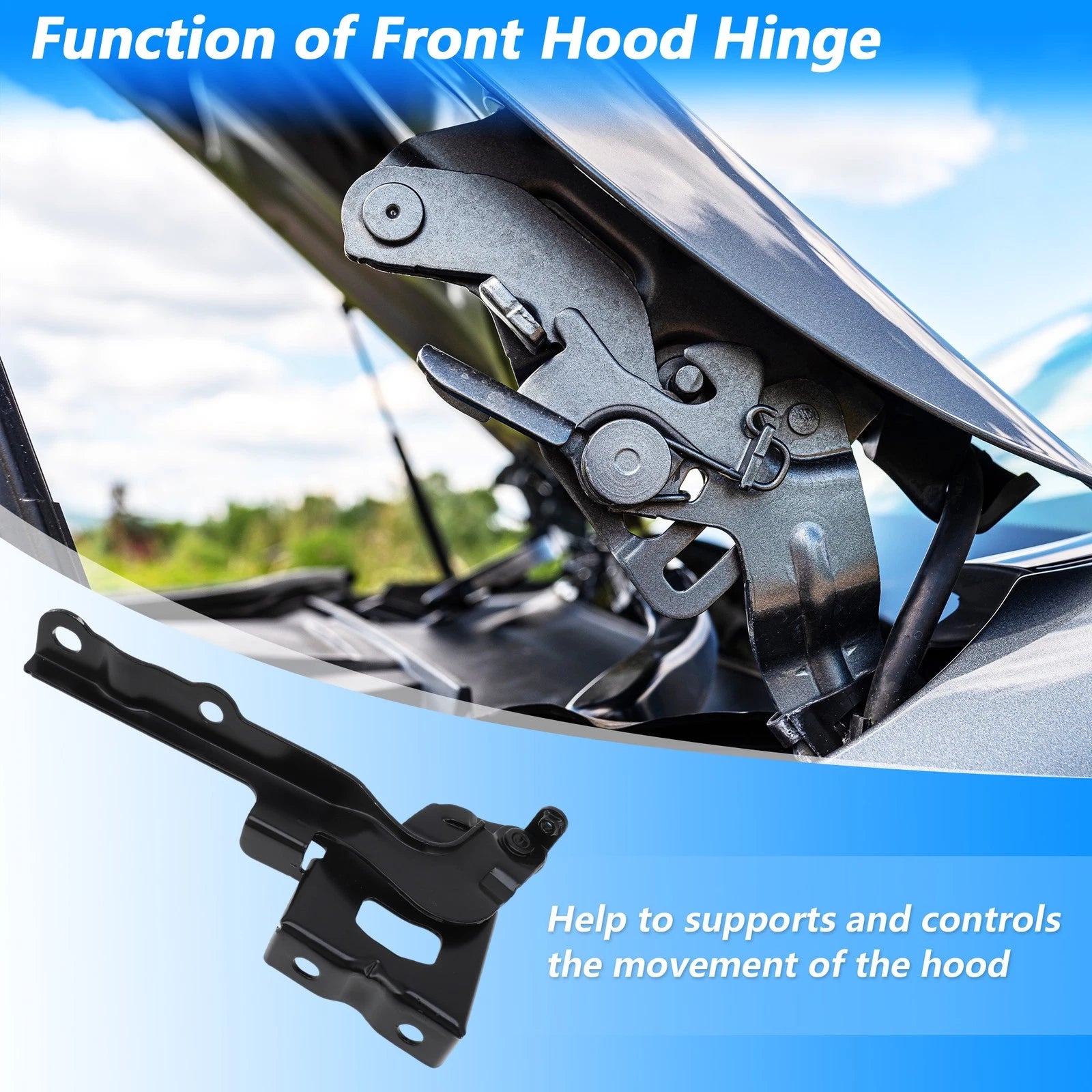 Front Hood Hinge for Hyundai Tucson (2010–2015) No. 791202S000, 791102S000 LH RH