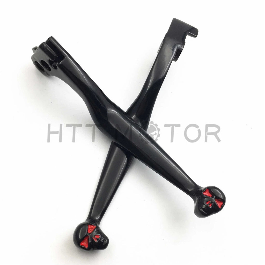 Skull Levers for Honda Shadow 600 750 1100 VTX1300 VT1300 (1997–2009)