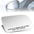 Side Door Mirror Glass for Dodge Shadow Sundance (1987–1994) Convex Lens