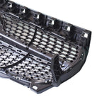 Front Bumper Grill for Mercedes Benz R117 (2014–2016) 13 Black Plastic