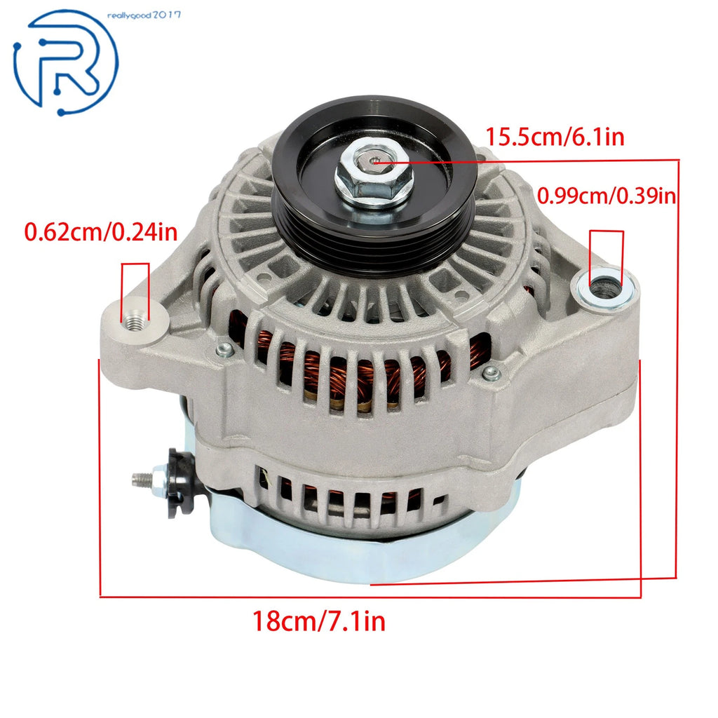 1X 113628 Alternator 95A 12V for Honda CR-V (1997–2001) 2.0L Auto