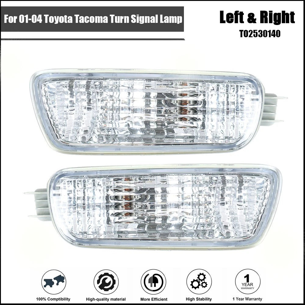Front Bumper Lower Turn Signal Lights for Toyota Tacoma (2001–2004)