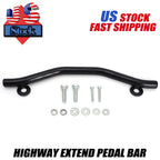 Leg Pedal Bar Extender + Bolts for Yamaha Zuma 50 (2002–2009)