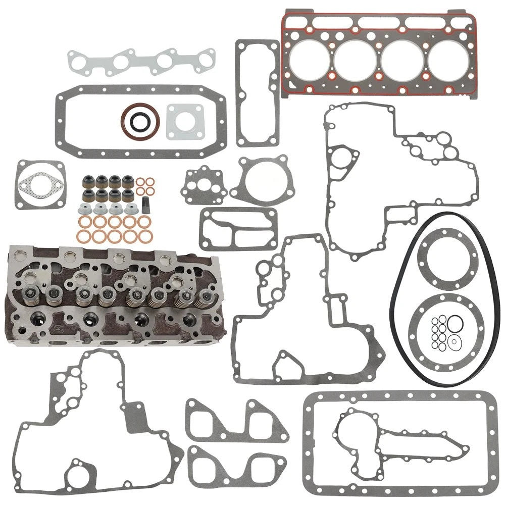 Cylinder Head and Gasket Kit for Kubota V1702 (1990–1999)