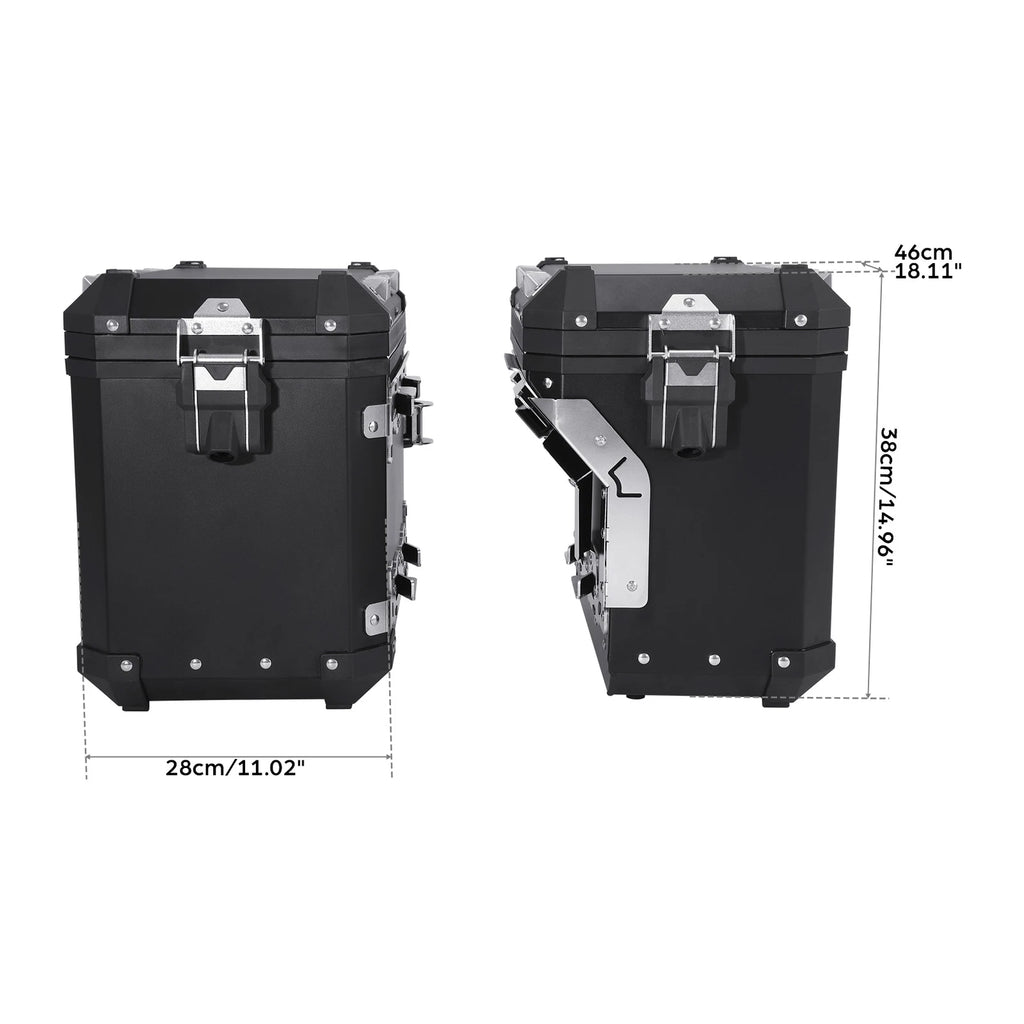 Saddlebags Pannier Side Case Luggage for BMW R1250GS (2019–2024)