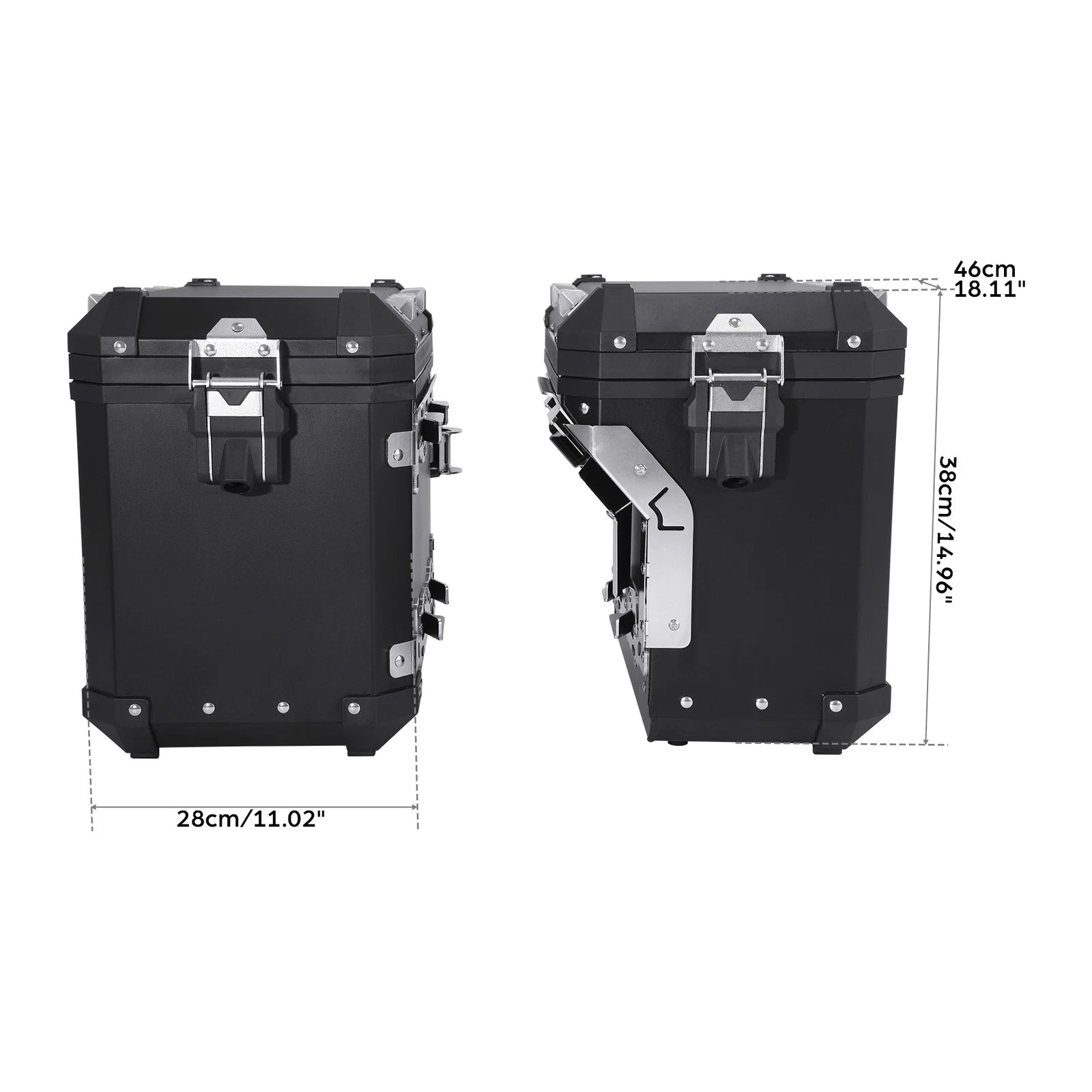 Saddlebags Pannier Side Case Luggage for BMW R1250GS (2019–2024)