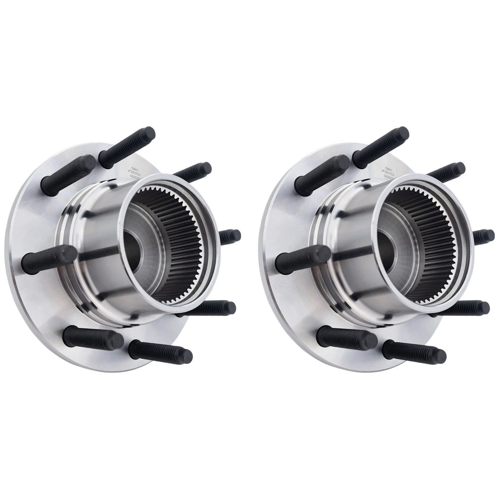 Set of 2 ABS Wheel Hubs for Ford F250 4WD 4X4