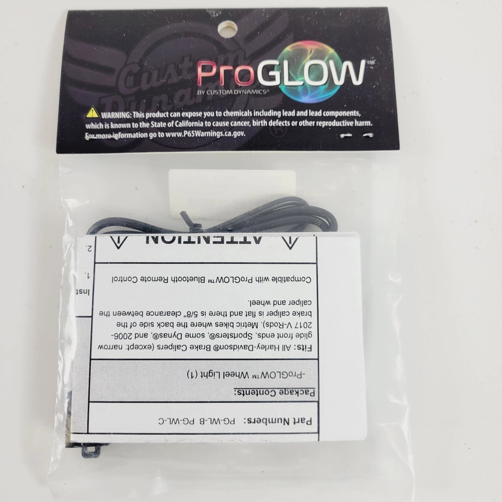 ProGLOW Color Changing LED Wheel Lights for Custom Dynamics (2040–2756)