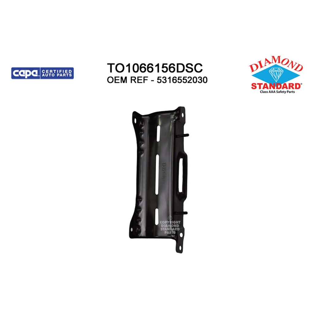 Replacement Steel Front Driver Side Bumper Mounting Bracket-See Compatible Chart