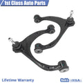 2X Control Arms with Ball Joints for Chevrolet Silverado GMC Sierra 1500 (2016–2018)