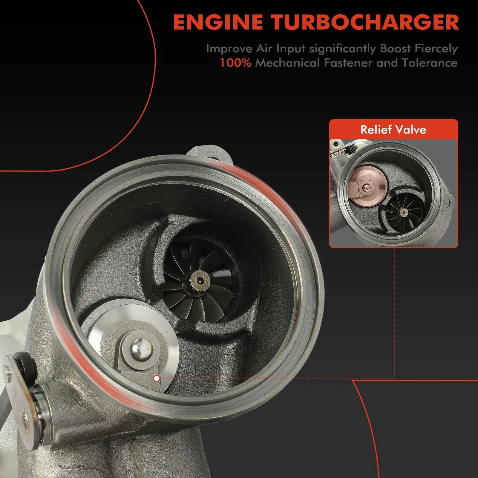 Turbocharger for BMW 320i 328i 428i 528i X4 L4 2.0L (2012–2019)