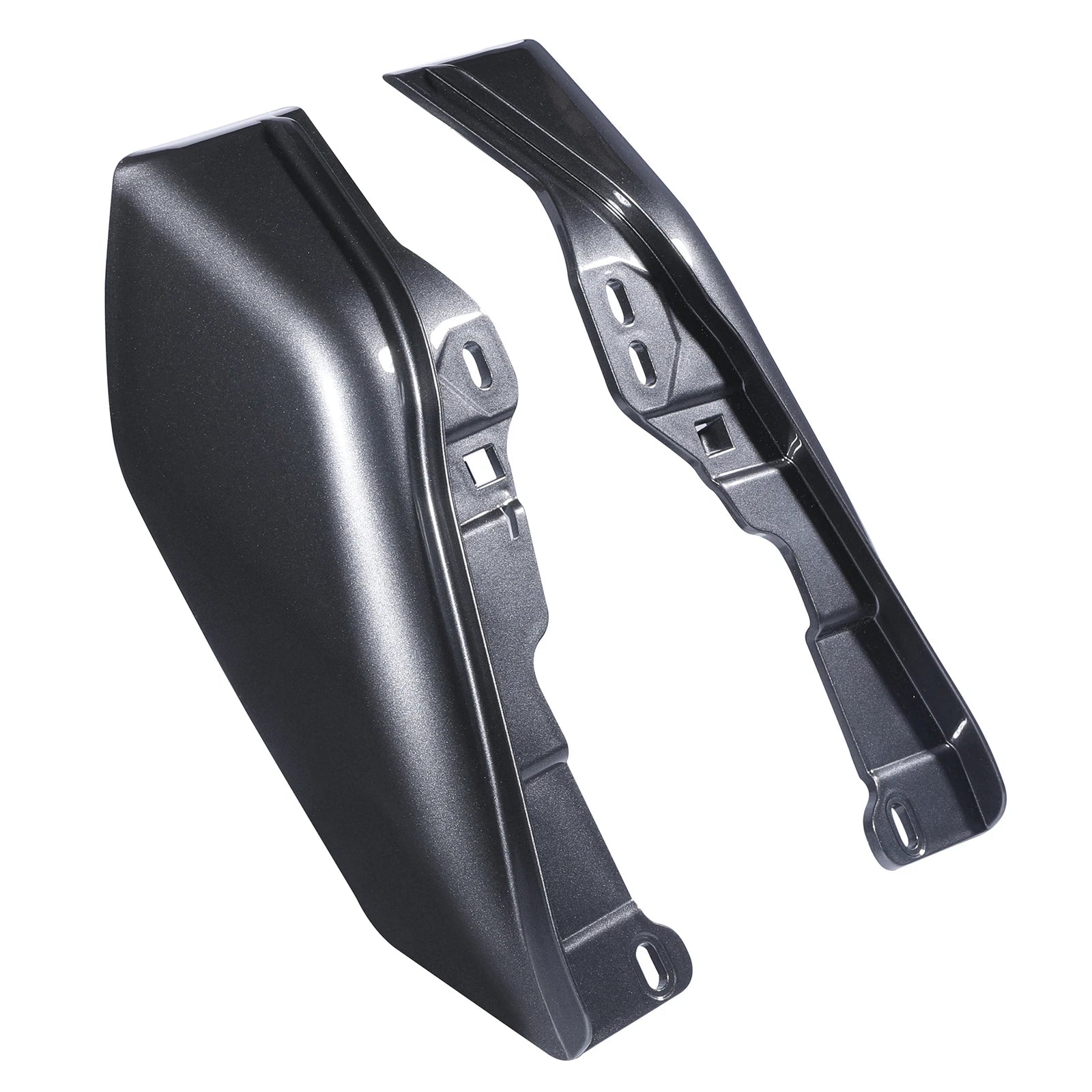 Mid-Frame Deflector for Harley Touring (2009–2023) Gold/Black Geometric Fade