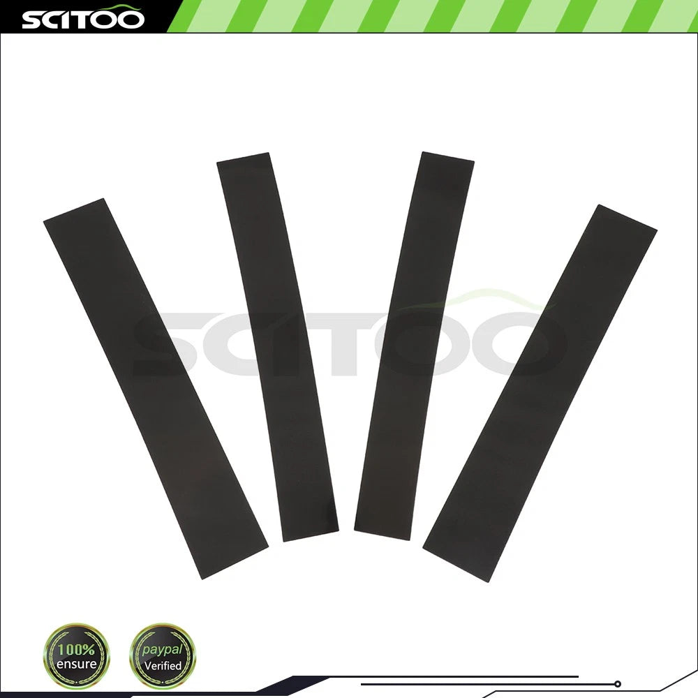 4X Pillar Posts for Cadillac Escalade (2007–2014) Black Trim Cover