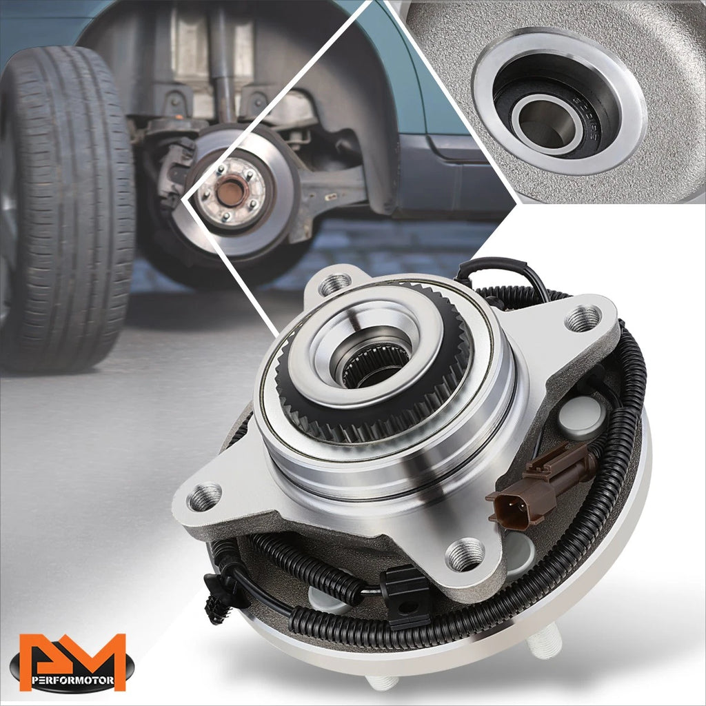 Wheel Hub Bearing Kit for Ford F150 4WD (2015–2017) 6-Studs w/ ABS
