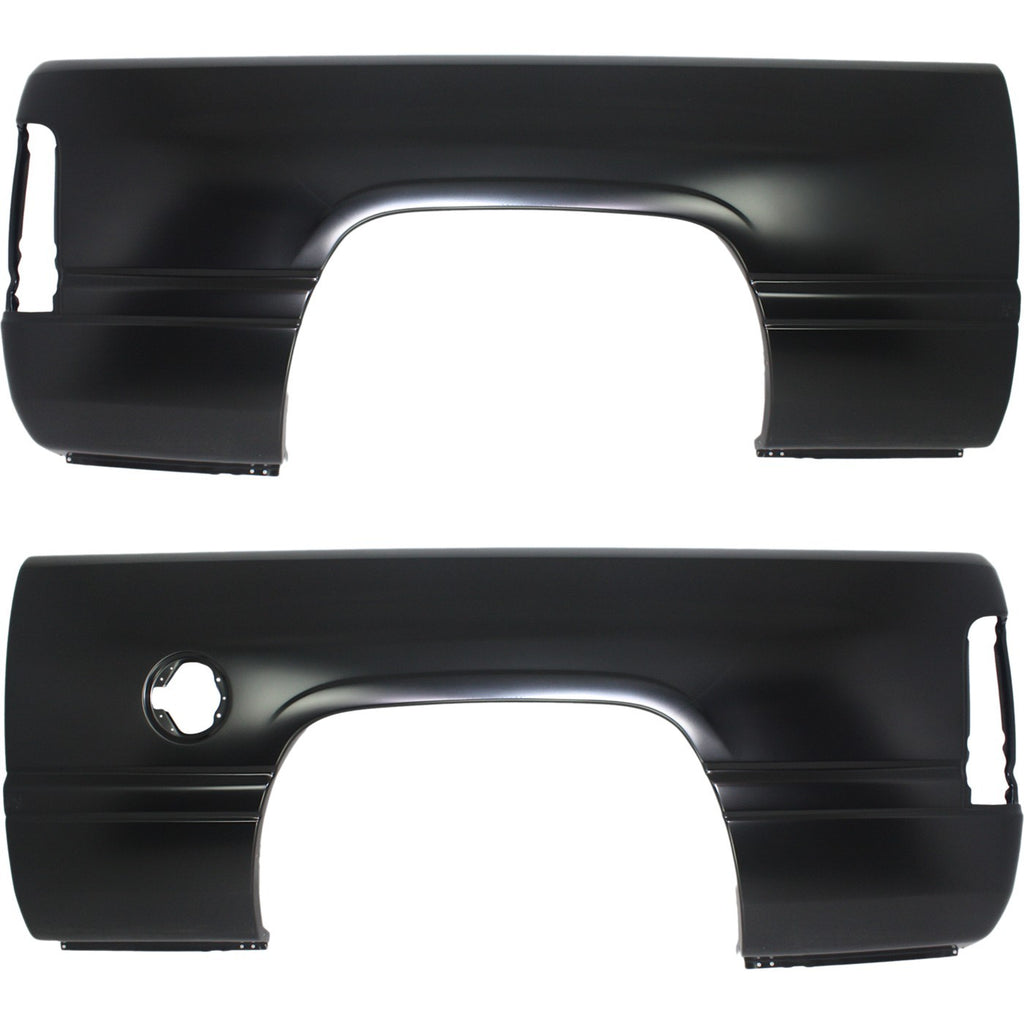 Fender Set for Dodge Ram 1500 (1994–2001) Rear Primed 6 Ft Bed Pair