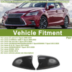 1 Pair ABS Mirror Cover Cap for Lexus CT/CT F Sport (2009–2022) 8794A30E00B1