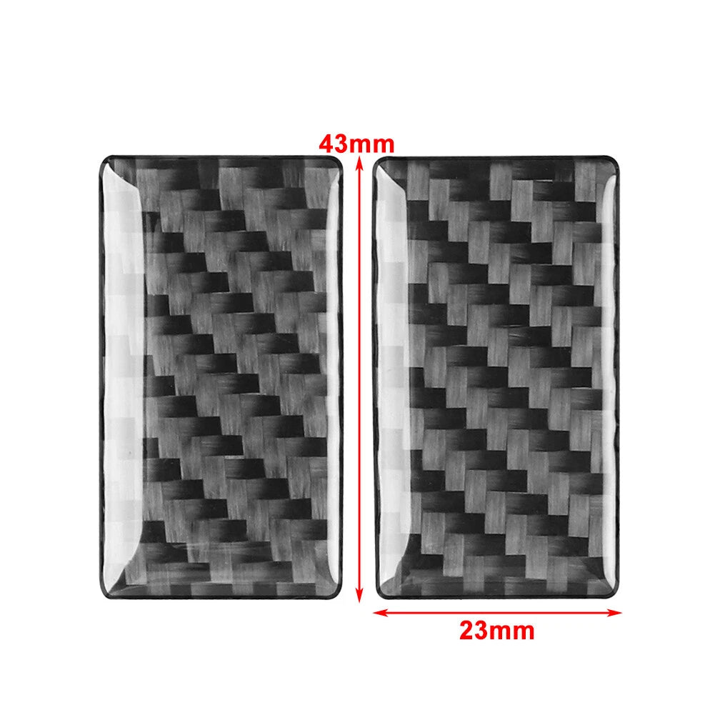Radio CD Panel Side Button Cover Trim for Volkswagen Passat B5 (2001–2005) Black