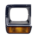 Replacement Black Chrome Passenger Side Head Light Door (See Compatible Chart)