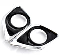 Pair of Fog Light Lamp Covers LH RH for Toyota Venza (2013–2016)