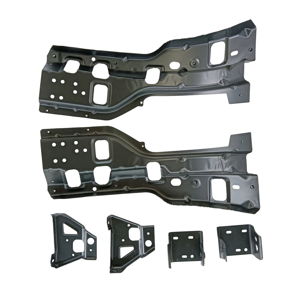 Set of 6 Front Bumper Brackets for Chevy Silverado 2500HD 3500HD (2011–2014)