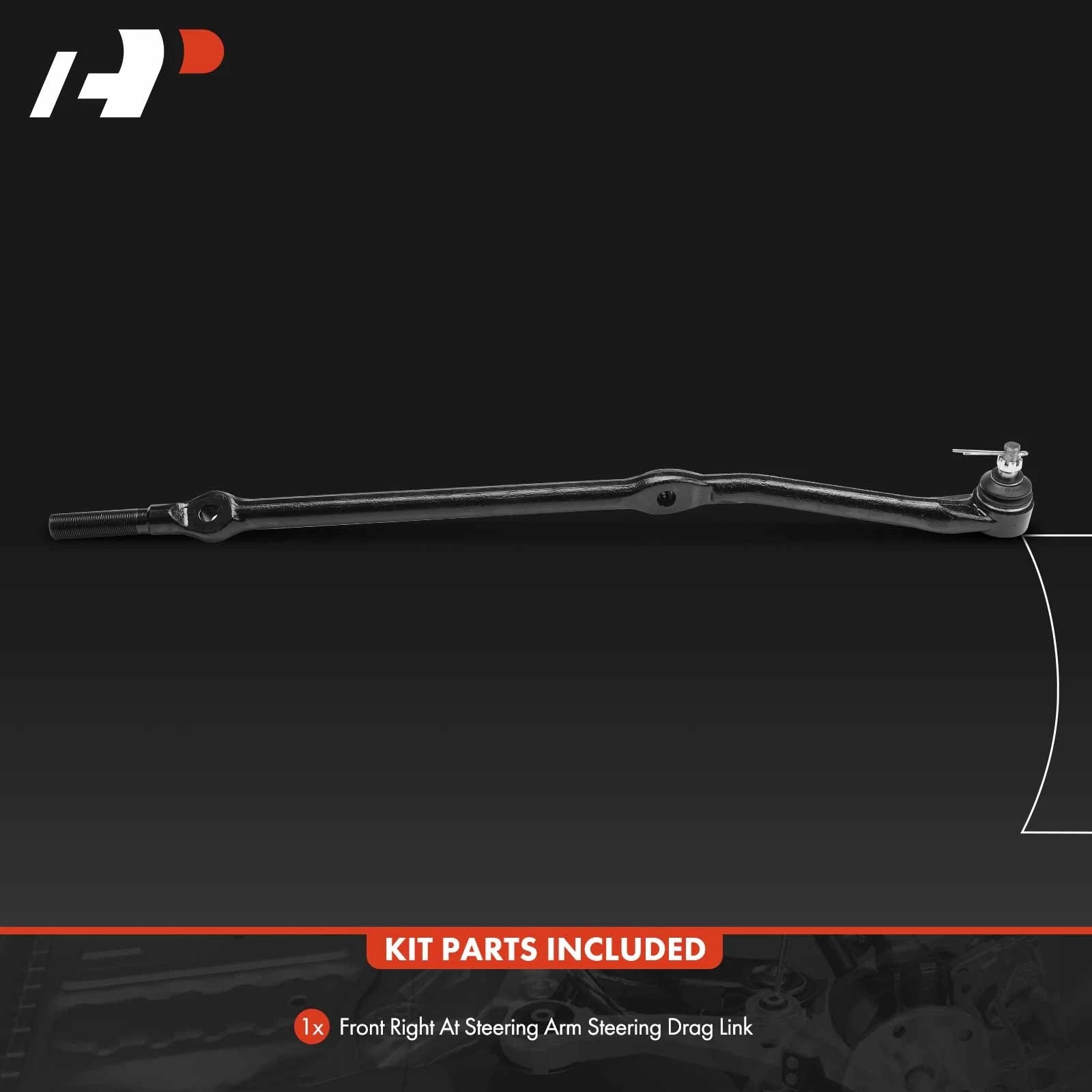 Steering Arm Tie Rod Drag Link for Jeep Wrangler TJ (1997–2006)