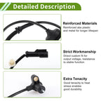 ABS Wheel Speed Sensor F9ZZ2C190DB for Ford Mustang 