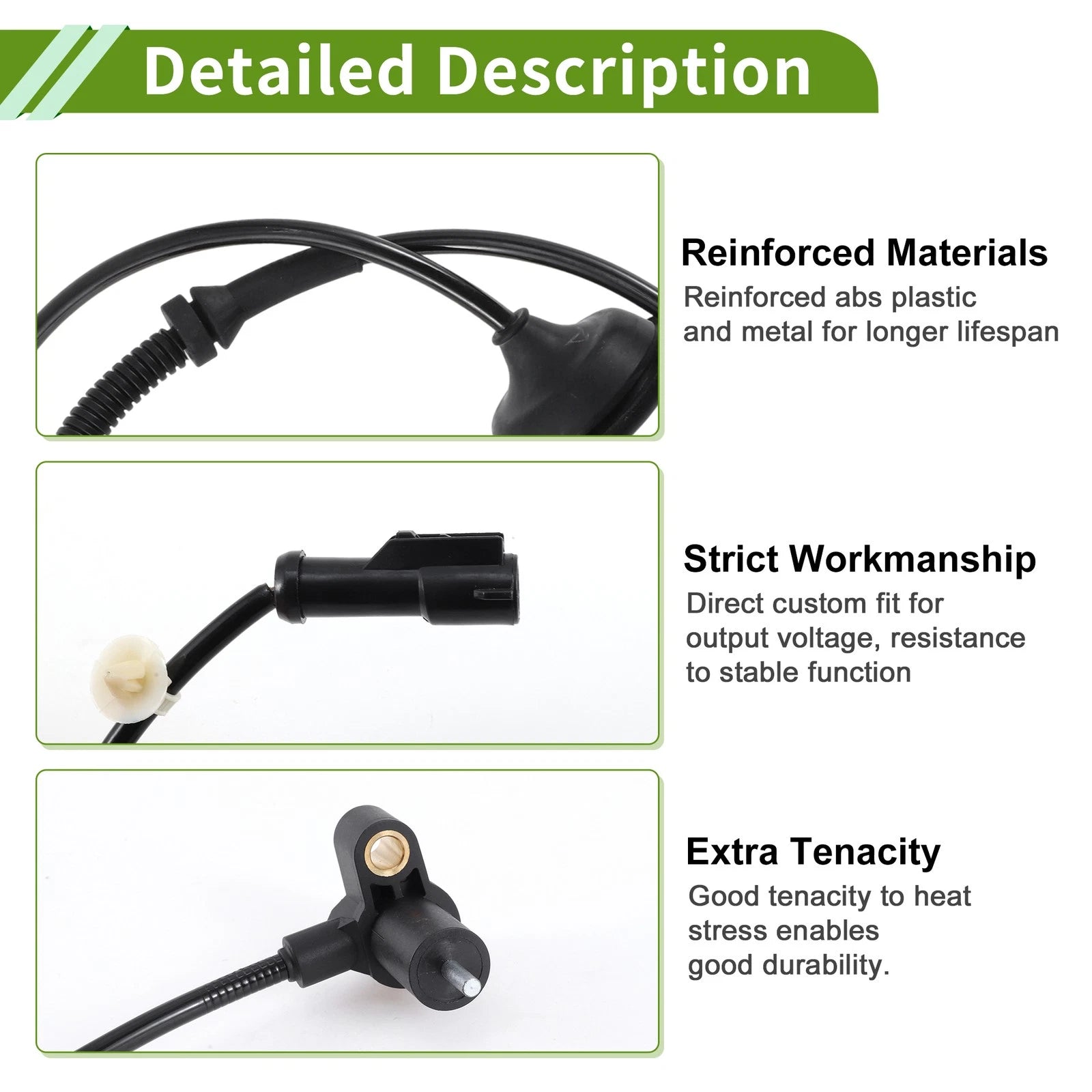 ABS Wheel Speed Sensor F9ZZ2C190DB for Ford Mustang 