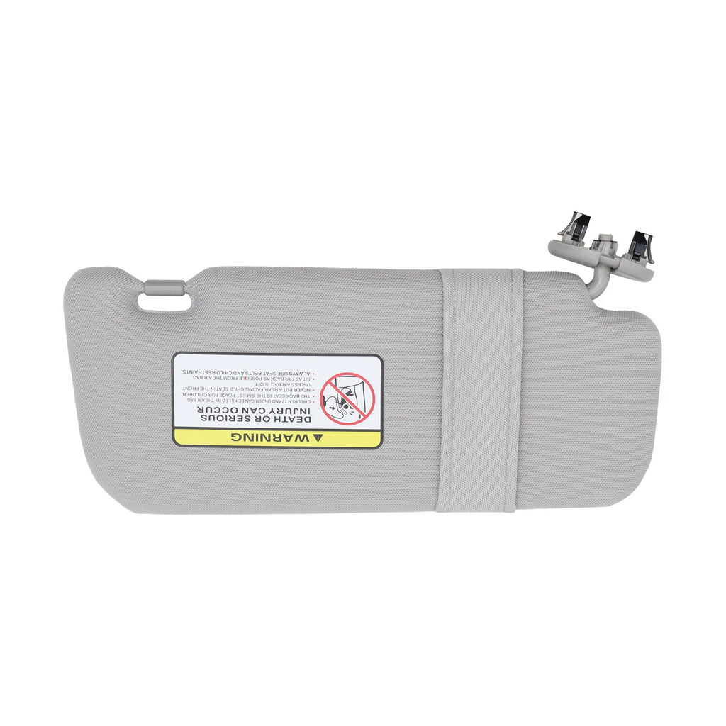 Sun Visor with Mirror Left Driver Side Gray for Toyota Corolla (2009–2013)