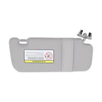 Sun Visor with Mirror Left Driver Side Gray for Toyota Corolla (2009–2013)