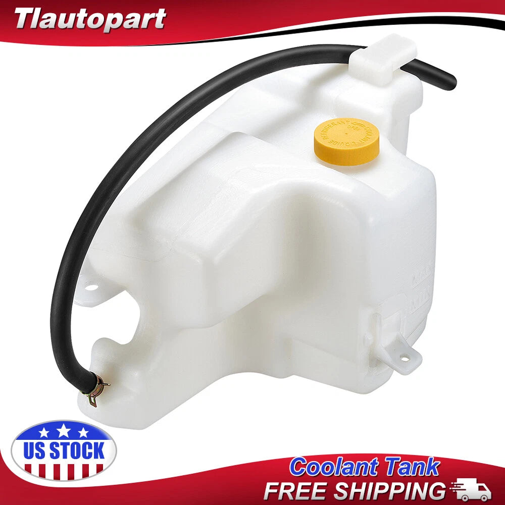 Coolant Overflow Reservoir Tank Bottle w/Cap for Nissan Altima Maxima (2002–2018)