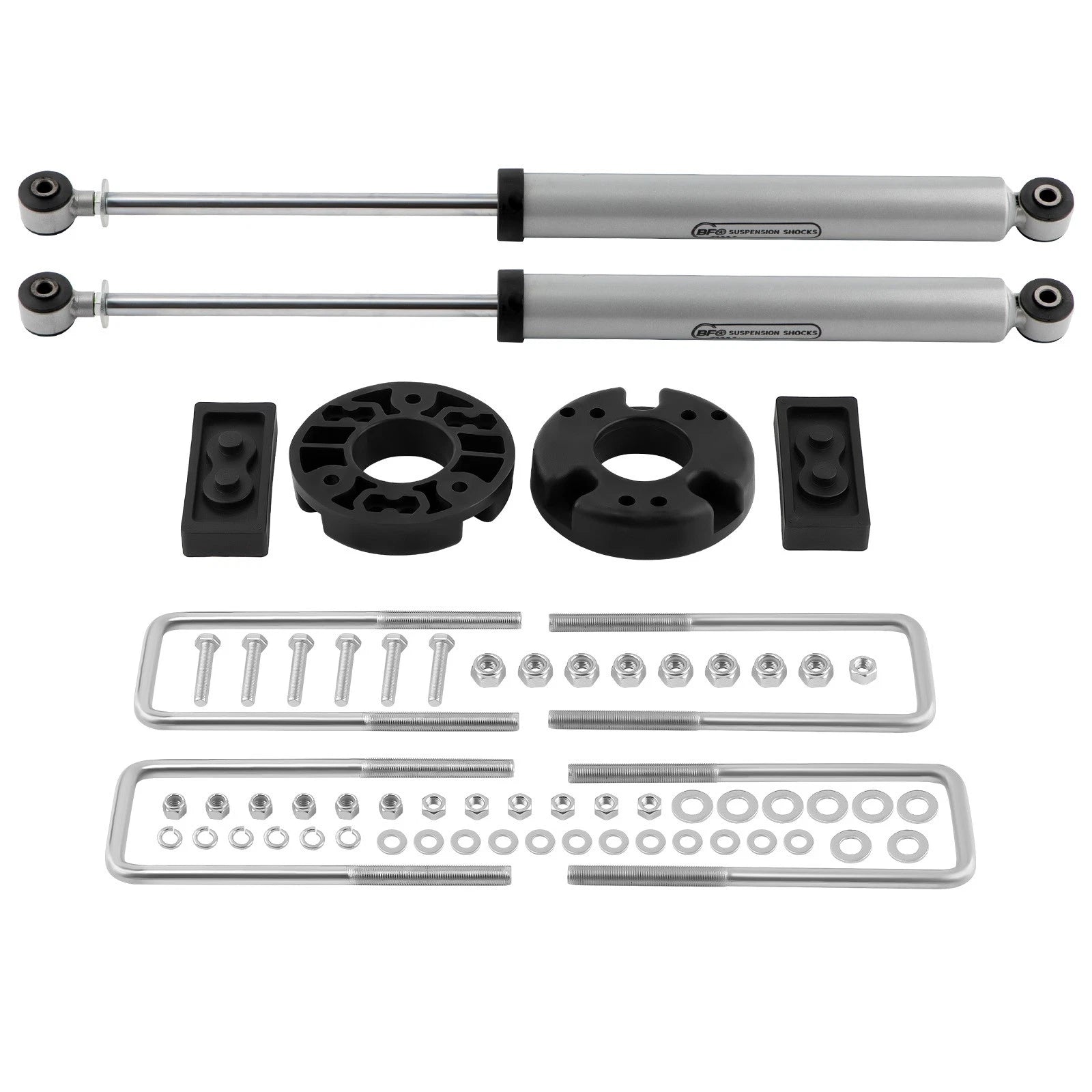 2" Suspension Lift Kit for Ford F-150 2WD 4WD (2009–2020) with Shock Absorbers