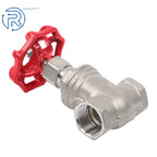 NPT Female Rotary Sluice Valve 3/4 Inch DN20 Stainless Steel (1 PC)