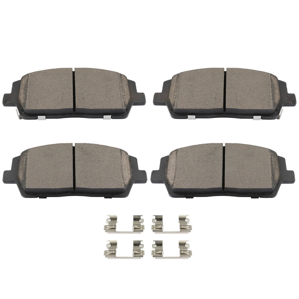 Front Ceramic Brake Pads for Hyundai Palisade, Kia Telluride (2020–2023)