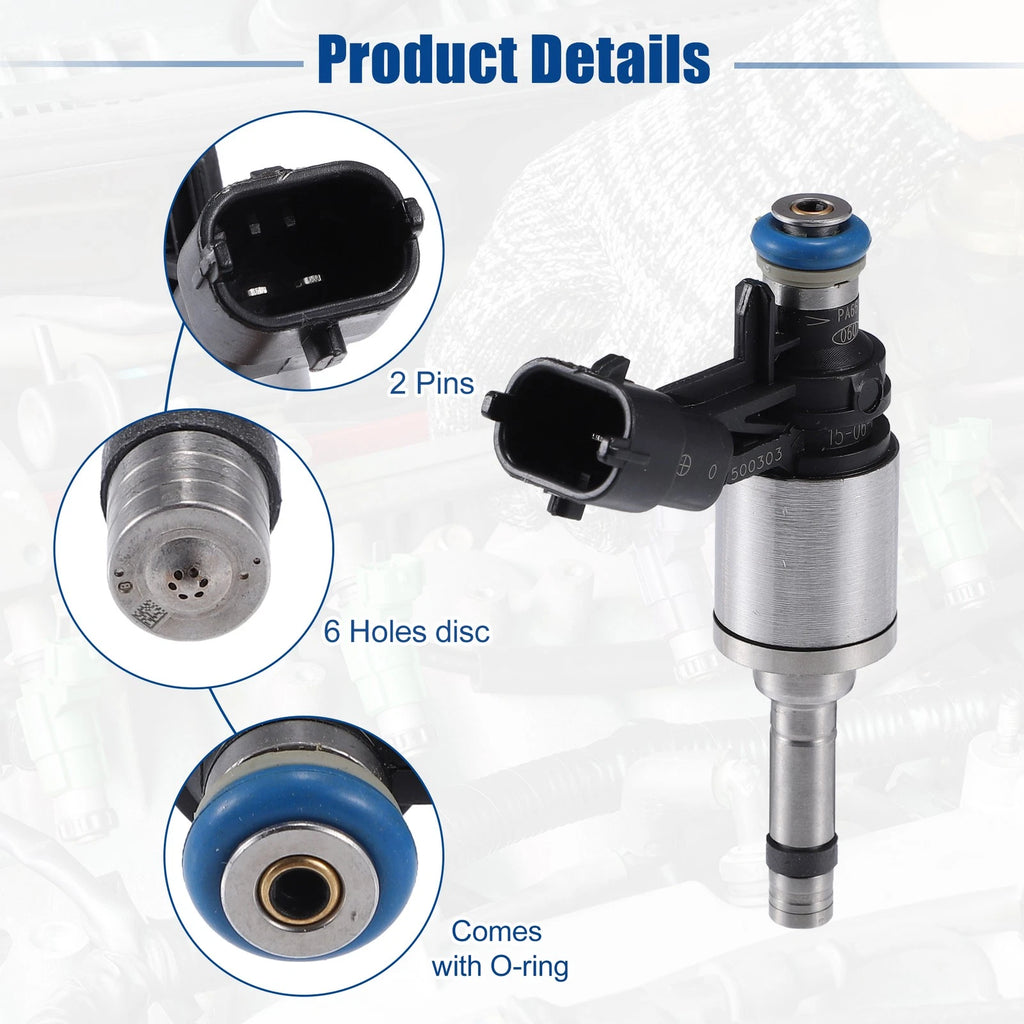 Fuel Injector Nozzle for Chevrolet Camaro (2010–2015) 12611545
