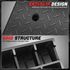 Curb Ramp 1PC 38.6"L x 15"W x 5.9"H 4000lbs Capacity for Households Warehouses
