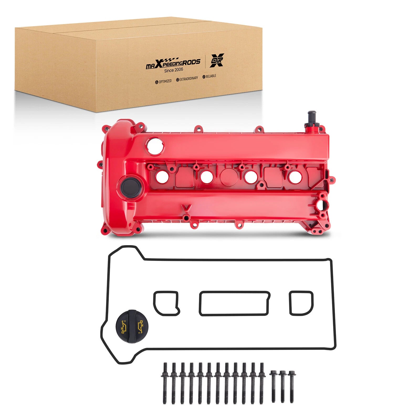 Aluminum Valve Cover Set for Mazda 3 2.0L 2.3L (2006–2009) L3N5-10-210C