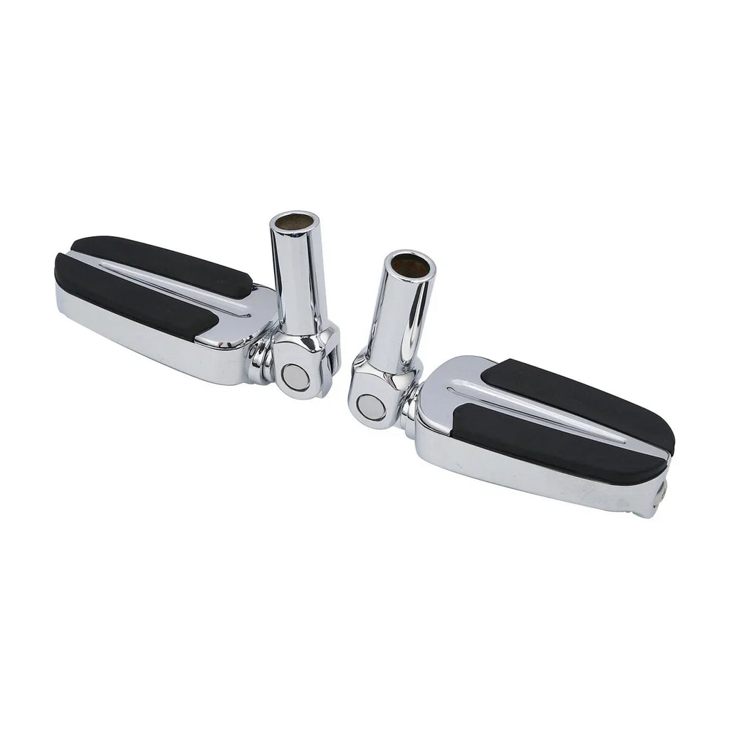 Chrome Footpeg Pedals Mount for Harley Softail Slim FLSS (2012 - 2017)