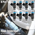 8pcs Fuel Injector 12613412 for Chevy Silverado 2500 3500 HD (2010–2019) 6.0L 6.6L