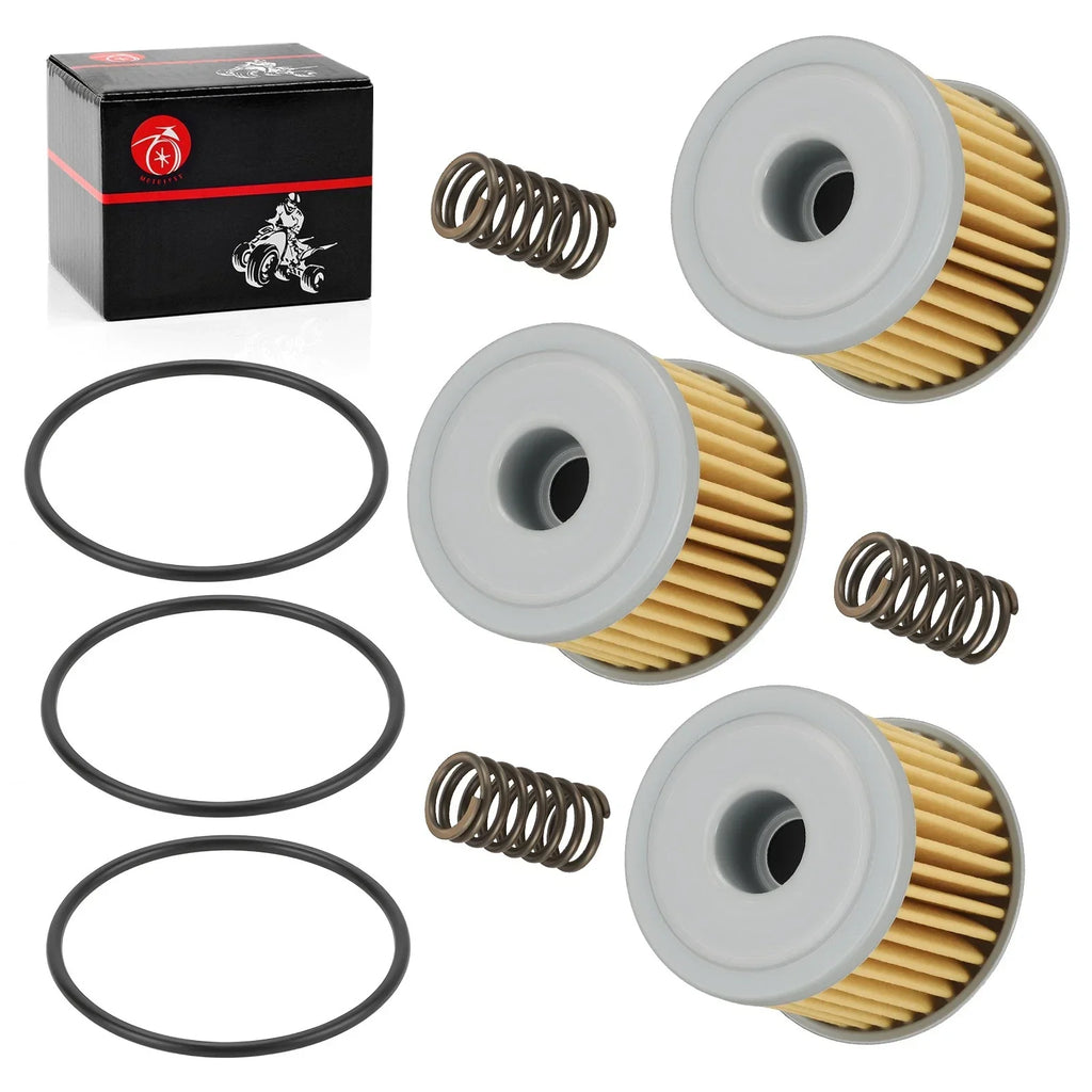 3 x Oil Filter & O-Ring Spring for Honda CRF250R CRF250RX (2004–2024)