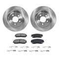 Front Brake Disc and Pad Kit for Dodge Charger (2006–2020) Ceramic