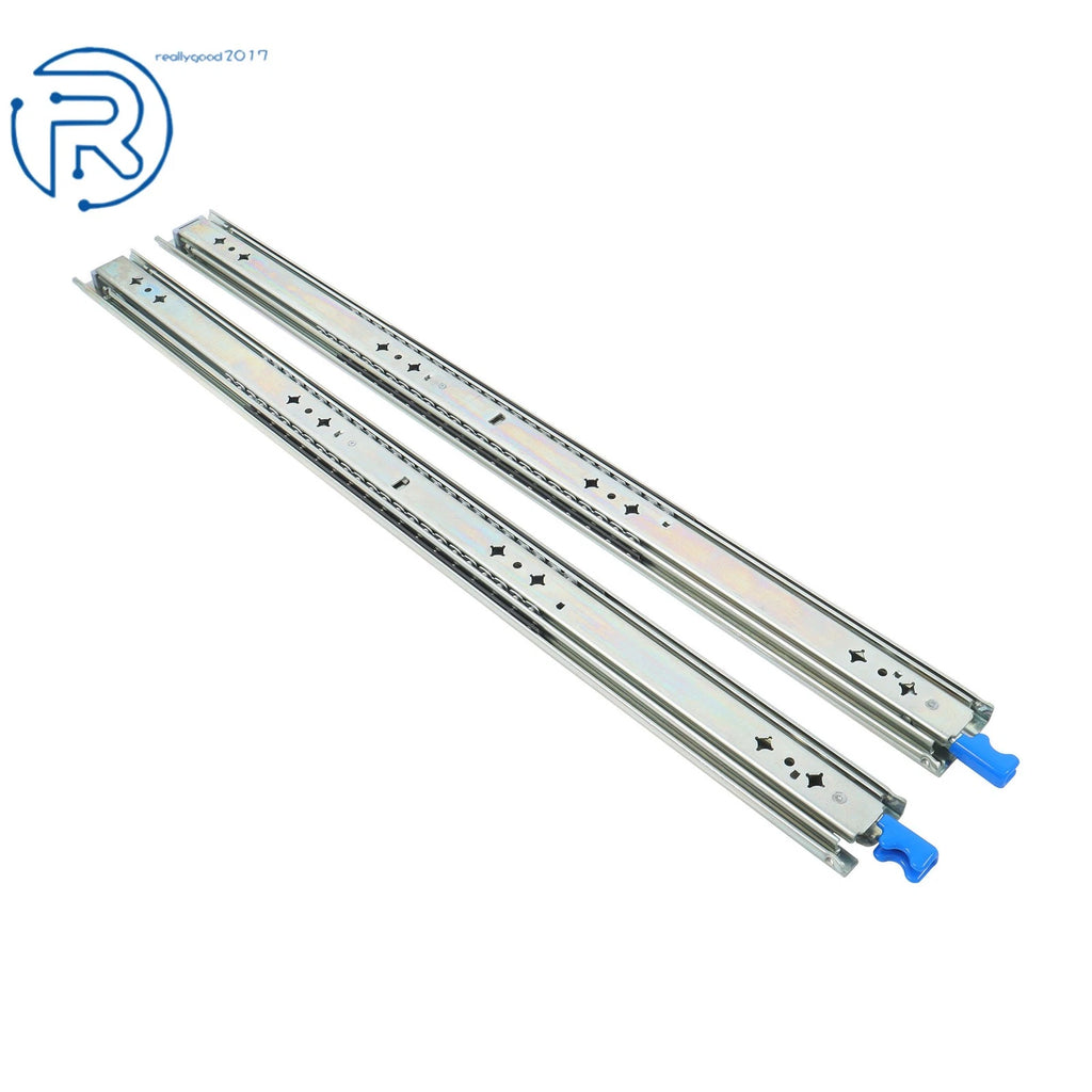 1 Pair Heavy Duty Drawer Slides for Universal Applications (28 Inch, 250 Lbs)