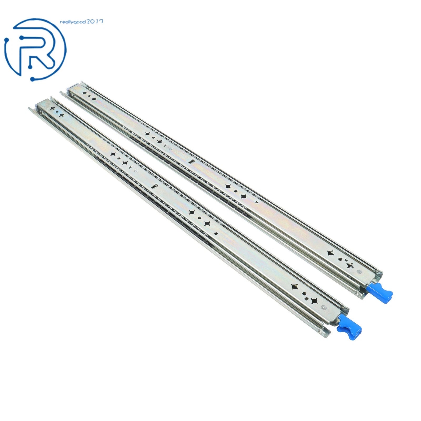 1 Pair Heavy Duty Drawer Slides for Universal Applications (28 Inch, 250 Lbs)