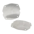Chrome Front Fairing Mesh Speaker Grilles for Harley Dresser FLH/T Electra Glide