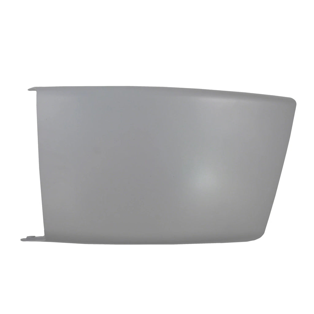 Replacement Silver Painted Driver Side Inner Short Mount Bumper